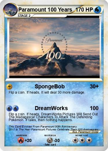 Pokemon Paramount 100 Years