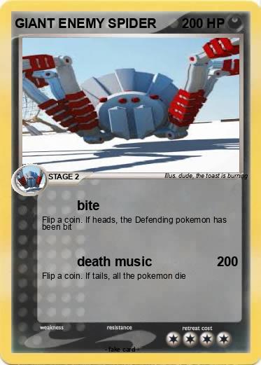 Pokemon GIANT ENEMY SPIDER