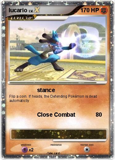 Pokemon lucario