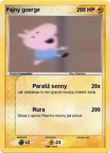 Pokemon Fajny goerge