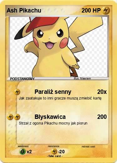 Pokemon Ash Pikachu