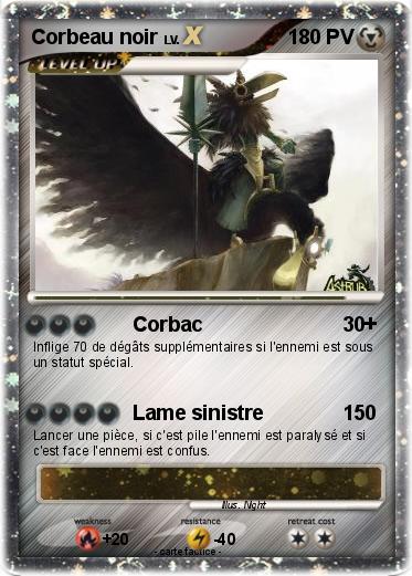 Pokemon Corbeau noir