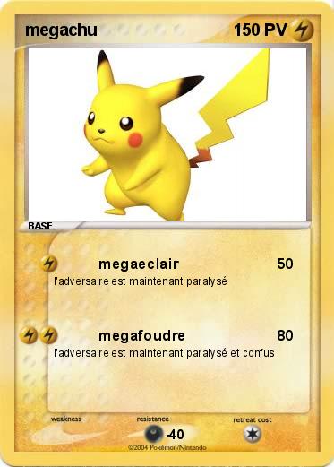 Pokemon megachu