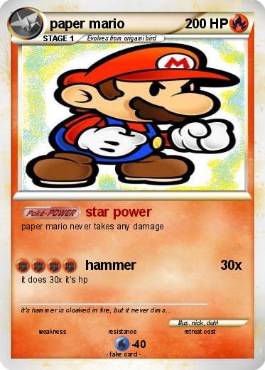 Pokemon paper mario