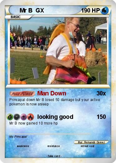 Pokemon Mr B  GX