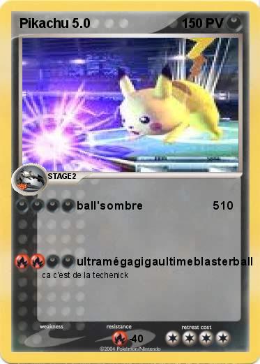 Pokemon Pikachu 5.0