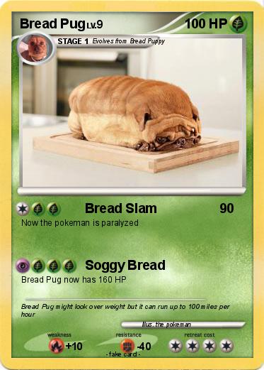 Pokemon Bread Pug