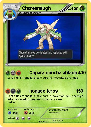 Pokemon Charesnaugh