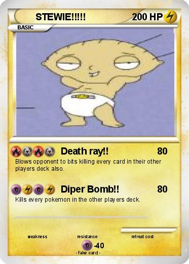 Pokemon STEWIE!!!!!                                             000000000