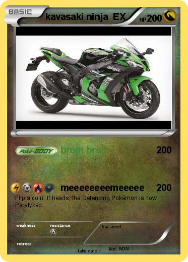 Pokemon kavasaki ninja  EX