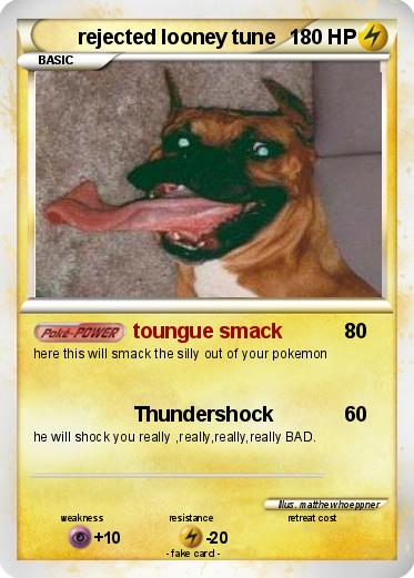 Pokemon rejected looney tune