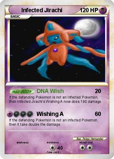Pokemon Infected Jirachi