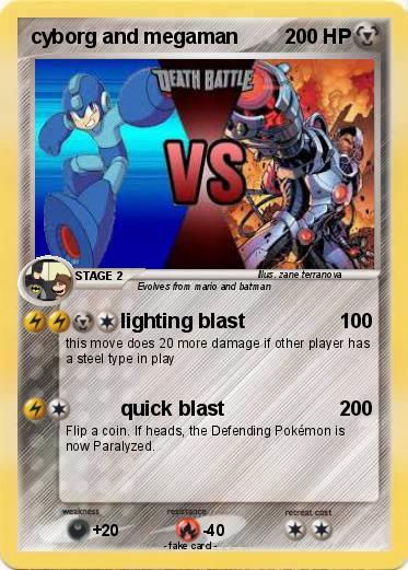 Pokemon cyborg and megaman