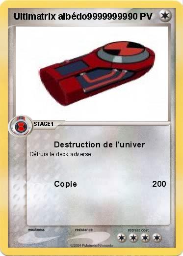 Pokemon Ultimatrix albédo99999999