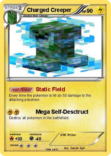 Pokemon Charged Creeper