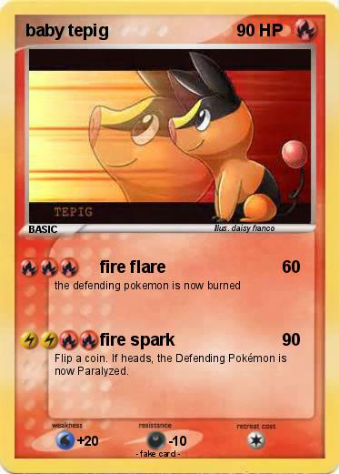 Pokemon baby tepig