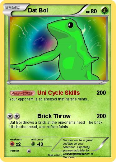 Pokemon Dat Boi