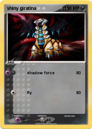 Pokemon shiny giratina