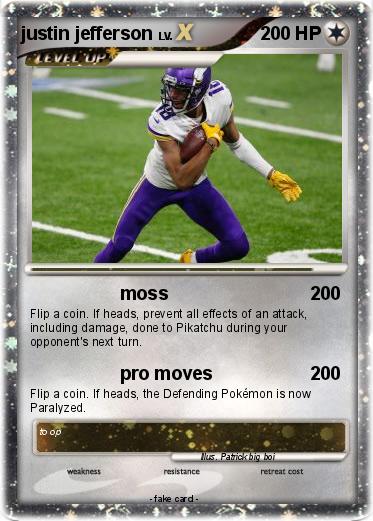Pokemon justin jefferson
