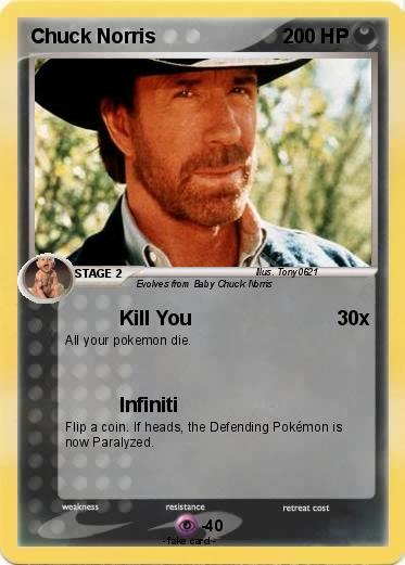Pokemon Chuck Norris