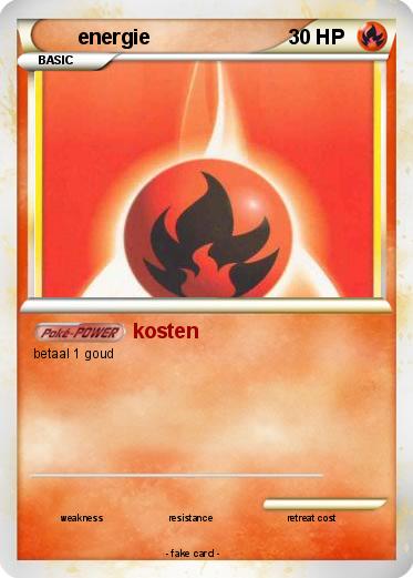 Pokemon energie