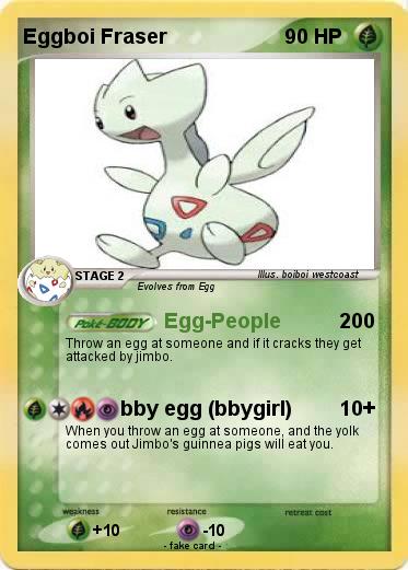 Pokemon Eggboi Fraser
