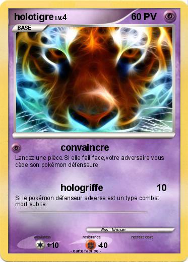 Pokemon holotigre