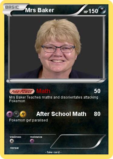 Pokemon Mrs Baker