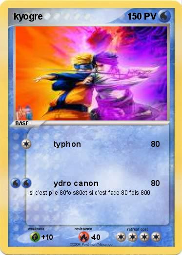 Pokemon kyogre