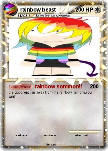 Pokemon rainbow beast