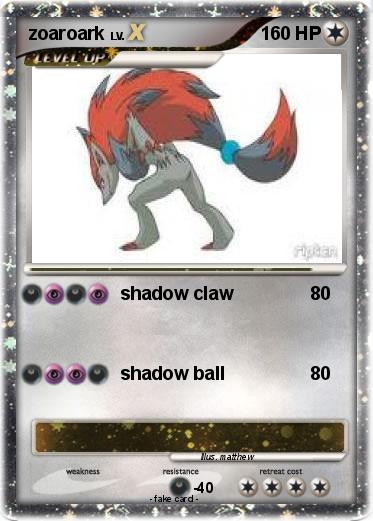 Pokemon zoaroark