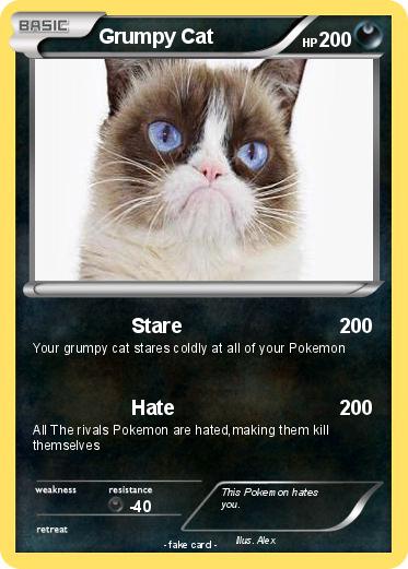 Pokemon Grumpy Cat