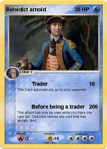 Pokemon Benedict arnold