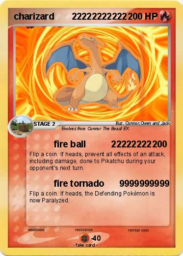 Pokemon charizard       22222222222