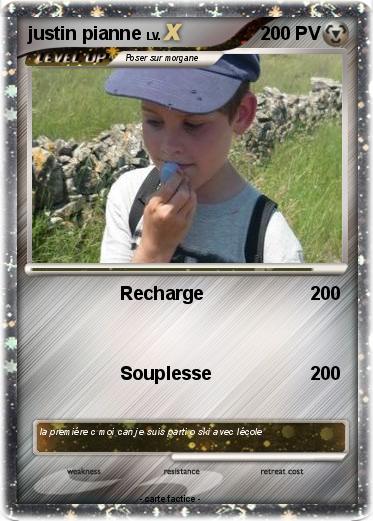 Pokemon justin pianne