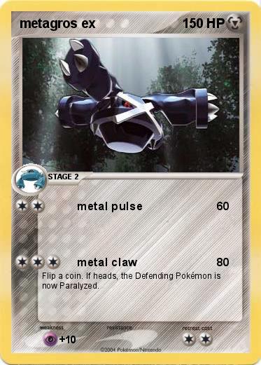 Pokemon metagros ex