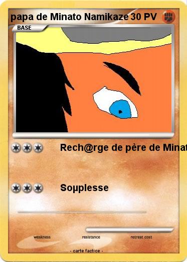 Pokemon papa de Minato Namikaze