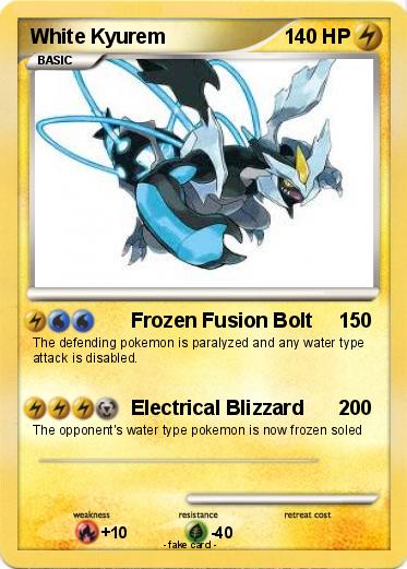 Pokemon White Kyurem