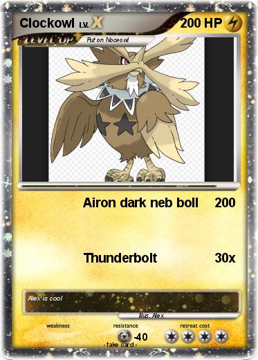 Pokemon Clockowl