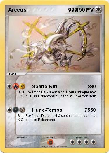 Pokemon Arceus                            999 