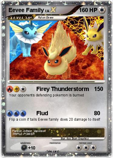 Pokemon Eevee Family