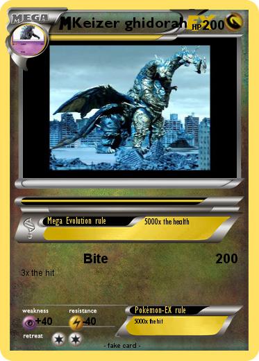 Pokemon Keizer ghidorah