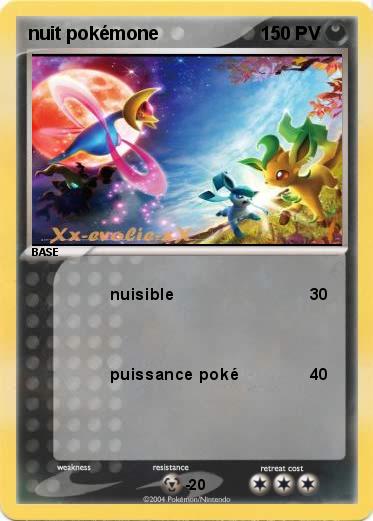Pokemon nuit pokémone