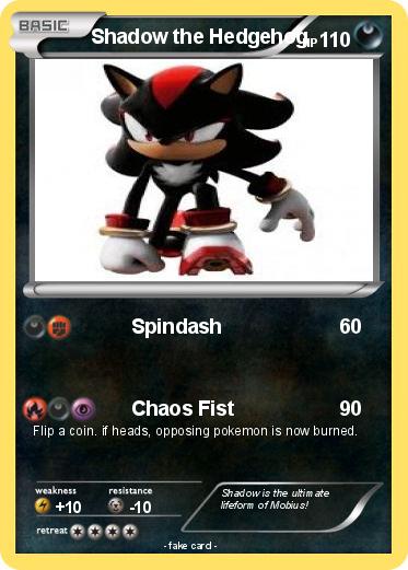 Pokemon Shadow the Hedgehog