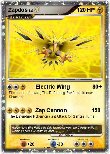 Pokemon Zapdos