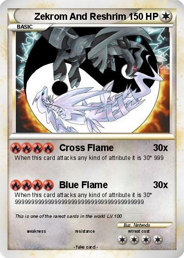 Pokemon Zekrom And Reshrim