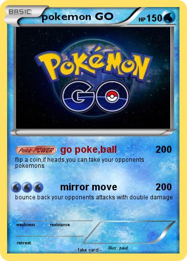 Pokemon pokemon GO