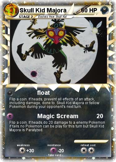Pokemon Skull Kid Majora