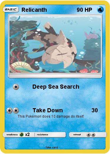 Pokemon Relicanth