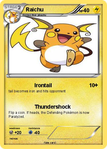 Pokemon Raichu